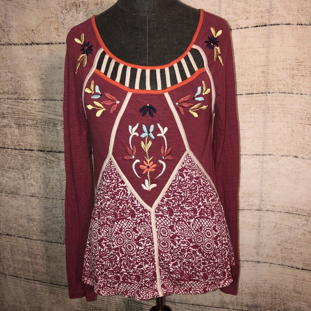 Ric Rac Top By Anthropologie